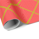 Gold- und Rottopapier Geschenkpapier (Rolleneckpunkt)