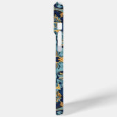 Gold und Ruby ​ Gravur ​ Case-Mate iPhone Hülle (Rückseite / Links)