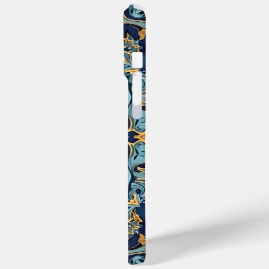 Gold und Ruby Gravur Case-Mate iPhone Hülle (Rückseite / Links)