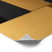 Gold und Schatten: Der Tanz von Formularen Poster (Ecke)
