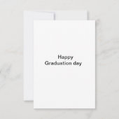 Gold und Schwarz dekorative Grenzen Einladung (Rückseite)