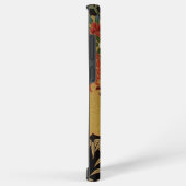 Gold und schwarz-orientalisch-japanischer Kimono F Samsung Galaxy Hülle (Rechte Seite)