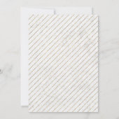 Gold und Schwarz | Party für die Anmietung von Mar Einladung (Rückseite)