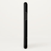 Gold und Schwarz Personalisiert Case-Mate iPhone Hülle (Hinten/Rechts)