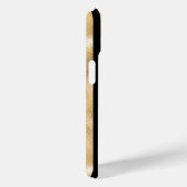 Gold und Schwarz Streifen Case-Mate iPhone Hülle (Rückseite / Rechts)