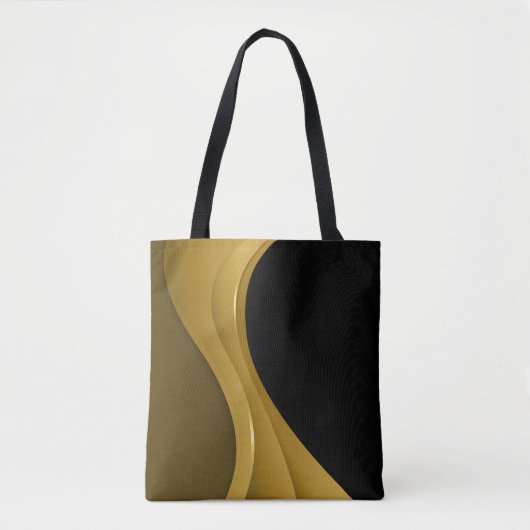 Gold und Schwarz Tasche (Vorderseite)