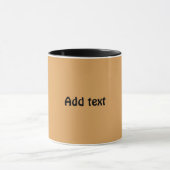 Gold und Schwarz Tasse (Zentrum)