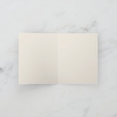 Gold- und Schwarz-U-Monogramm mit Blättern (Innenseite)