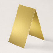 Gold und schwarze Krone Visitenkarten (Rückseite)