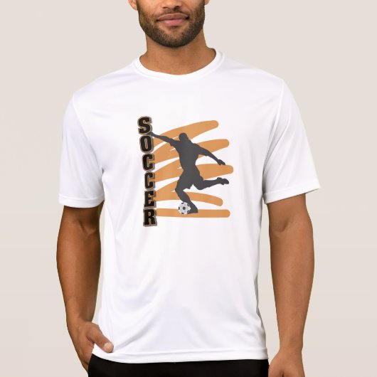 Gold und schwarze männliche T-Shirt (Vorderseite)
