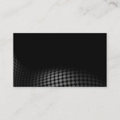 Gold und schwarze MäuseVisitenkarte Visitenkarte (Rückseite)