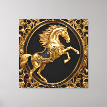 Gold und schwarze Zierrahmen