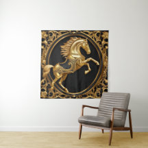 Gold und schwarze Zierrahmen