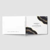 Gold und schwarzes Age Gästebuch (Voll)