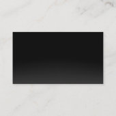 Gold- und Schwarzhandelskarte Visitenkarte (Rückseite)