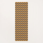 Gold- und Schwarzwurzeln-Tuch Inspiriert Yogamatte (Rückseite)