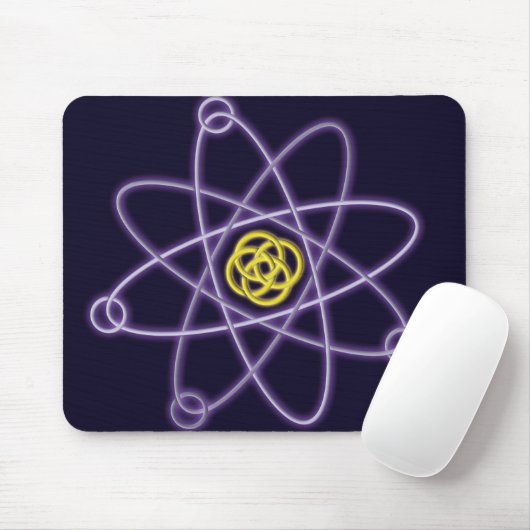 Gold und Silber Atomstrukturwissenschaft Mousepad (Mit Mouse)