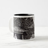 Gold-und Silber-Bergbau Zweifarbige Tasse (Vorderseite Links)