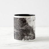 Gold-und Silber-Bergbau Zweifarbige Tasse (Mittel)