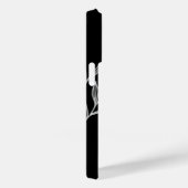 Gold und Silber Blätter Personalisiert Phone Case (Rückseite / Rechts)