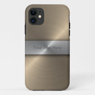 Gold und Silber iPhone 11 Hülle