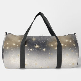 Gold- und Silber-Duffel-Beutel schimmern Duffle Bag