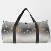 Gold- und Silber-Duffel-Beutel schimmern Duffle Bag (Rückseite)