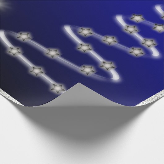 Gold und Silber- Geschenkpapier (Ecke)