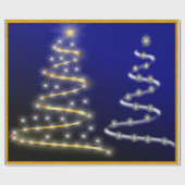 Gold und Silber- Geschenkpapier (Flach)