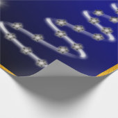 Gold und Silber- Geschenkpapier (Ecke)