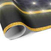 Gold und Silber- Geschenkpapier (Rolleneckpunkt)