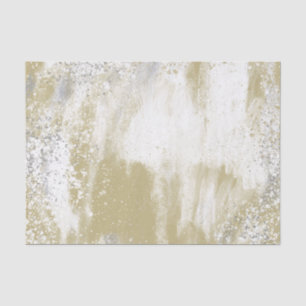 Gold und Silber geteilt Seidenpapier