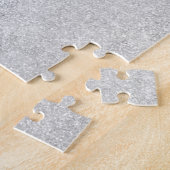 Gold und Silber Glitzer Ombre Luxury Design Puzzle (Seite)