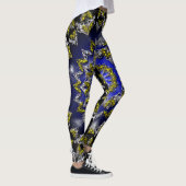 Gold und Silber mit Plasma-Leggings Leggings (Rechts)