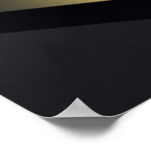 Gold und Silber Poster (Ecke)