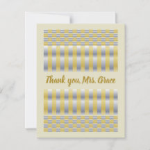 Gold und Silber (Schachbretter und Streifen)