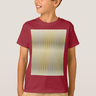 Gold und Silber (Streifen) T-Shirt