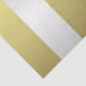 Gold und Silber Streifen Weihnachten Seidenpapier (Ausschnitt)