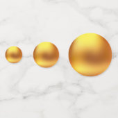 Gold und Silber Tischkonfetti Konfetti (Rückseiten)