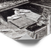 Gold- und Silberbergbau Poster (Ecke)