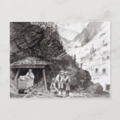Gold- und Silberbergbau Postkarte (Vorderseite)