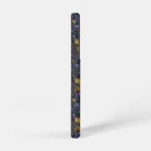 Gold und Silberblauer geschmolzene Metalle Samsung Galaxy Hülle (Rechte Seite)