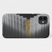 Gold- und Silberdominos Case-Mate iPhone Hülle (Rückseite (Horizontal))