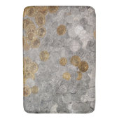 Gold-und Silbermünzen Badematte (Vorderseite Vertikal)