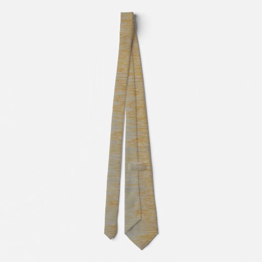 Gold und Silver Assembly Neck Tie Krawatte (Rückseite)