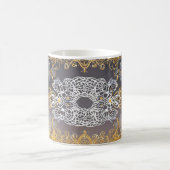 Gold und Slide Lacy Kaffeetasse (Mittel)
