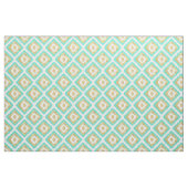 Gold und Türkis Chic Ikat Muster Stoff (Fat Quarter (45,7 x 55,9 cm))
