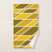 Gold und Weiß Badhandtuch Set (Handtuch)