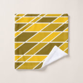 Gold und Weiß Badhandtuch Set (Waschlappen)