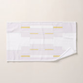 Gold und Weiß Badhandtuch Set (Handtuch)